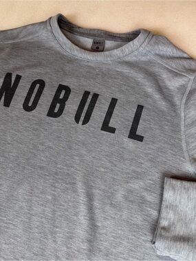 NOBULL Sweatshirt Men’s Large Fleece Performance Pullover Crewneck Training Gym
